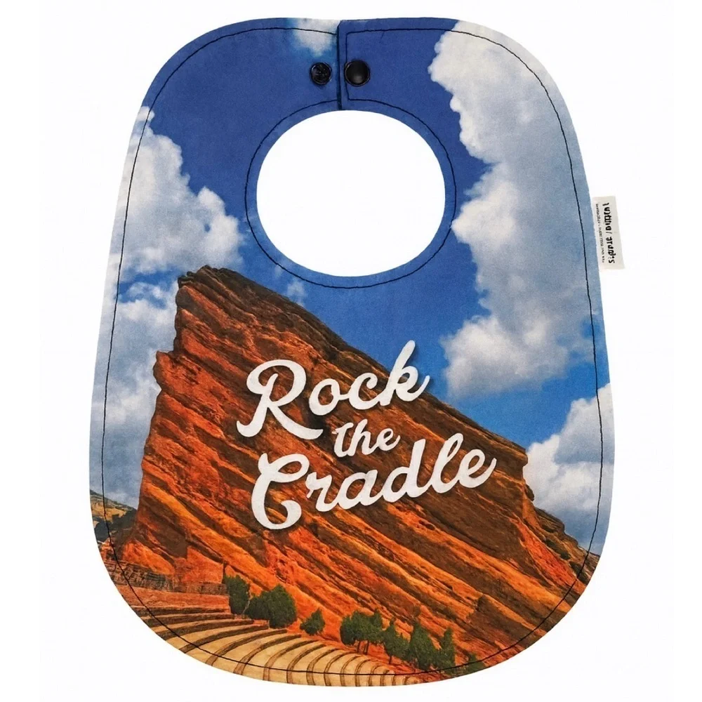 Red Rocks Amphitheater Baby Bib